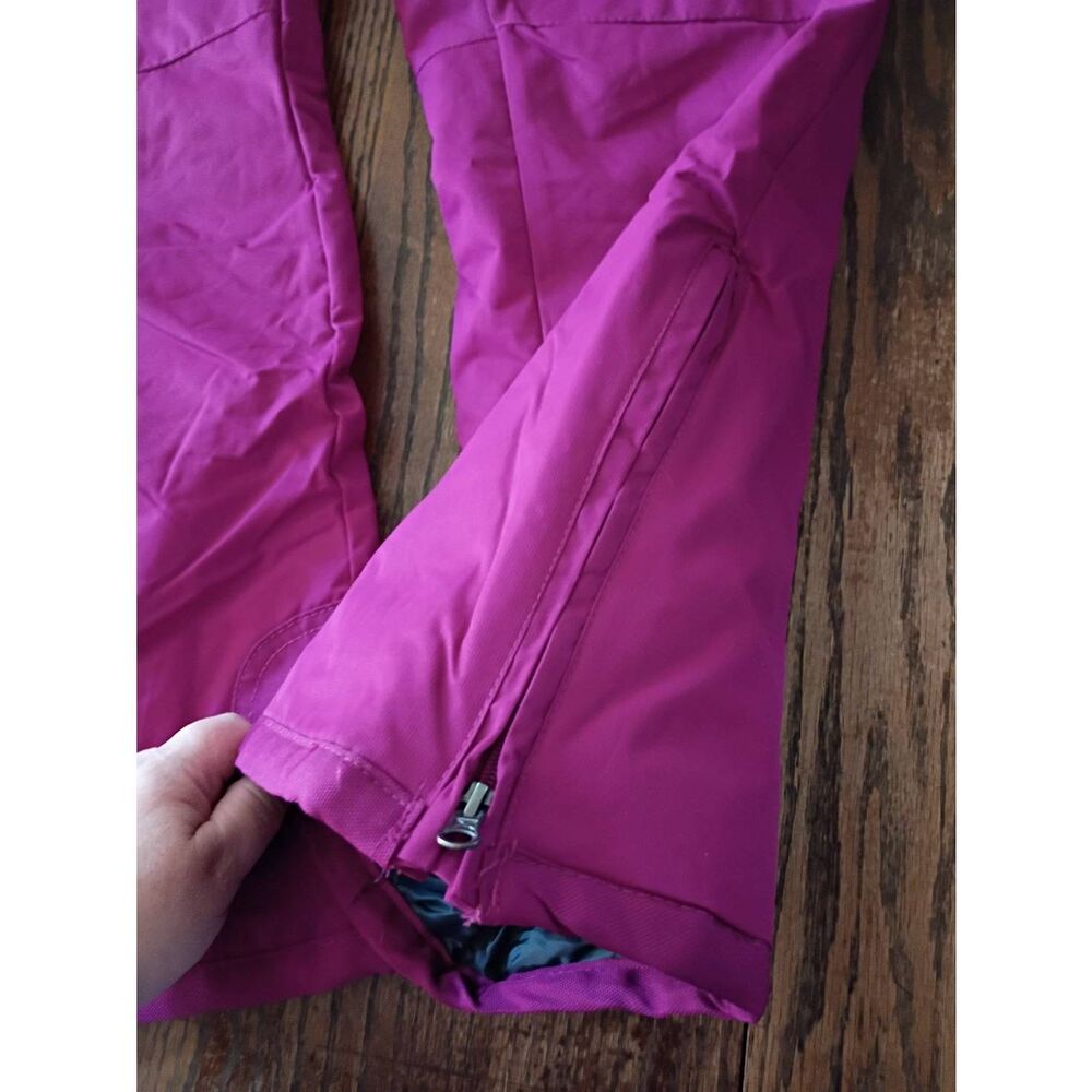 XL Arctix Magenta Pink Insulated Snow Winter Pants Adjustable Waist Zip Ankle - Picture 2 of 6